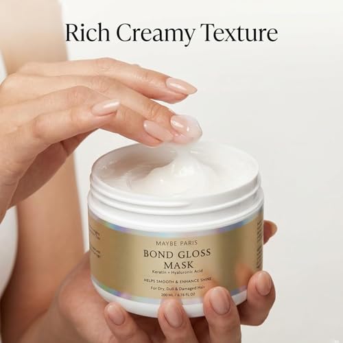 Bond Gloss Hair Mask with Keratin & Hyaluronic Acid