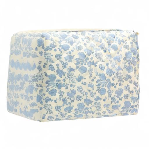 PAZIMIIK Quilted Makeup Bag Large Travel Cosmetic Pouch