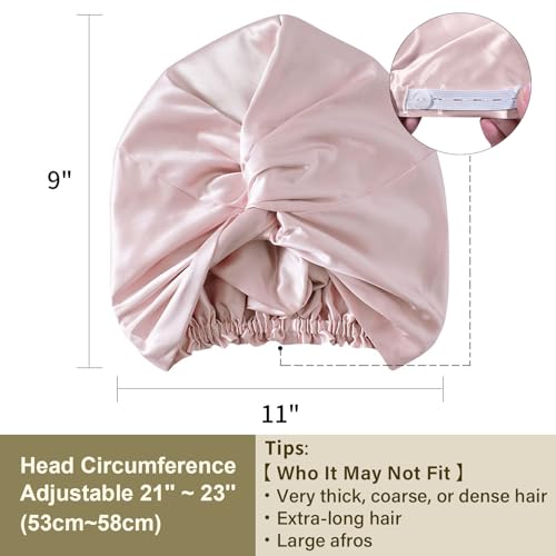 ZIMASILK 22 Momme Mulberry Silk Bonnet for Sleeping & Hair Care