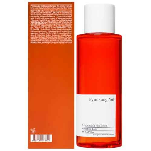 Pyunkang Yul PKY Radiance Vita Toner for Flawless and Radiant Skin, Blemish Care Toner with Vitamin C & Niacinamide, Zero Irritation, Korean Skincare (5.07 Fl. Oz, 150ml)