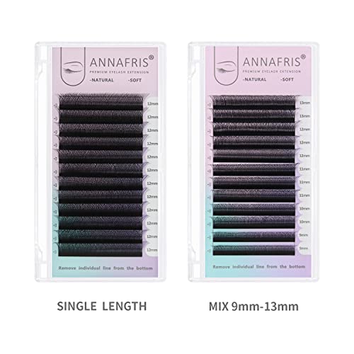 4D Premade Fan Eyelash Extensions 0.07mm D Curl 8-15mm Mix