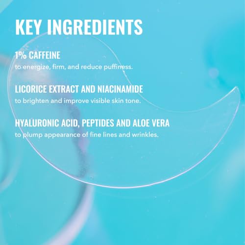 Good Molecules Caffeine Hydrogel Eye Patches - 30 Pairs
