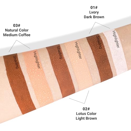 BINGBRUSH 2-in-1 Cream Contour & Highlight Stick