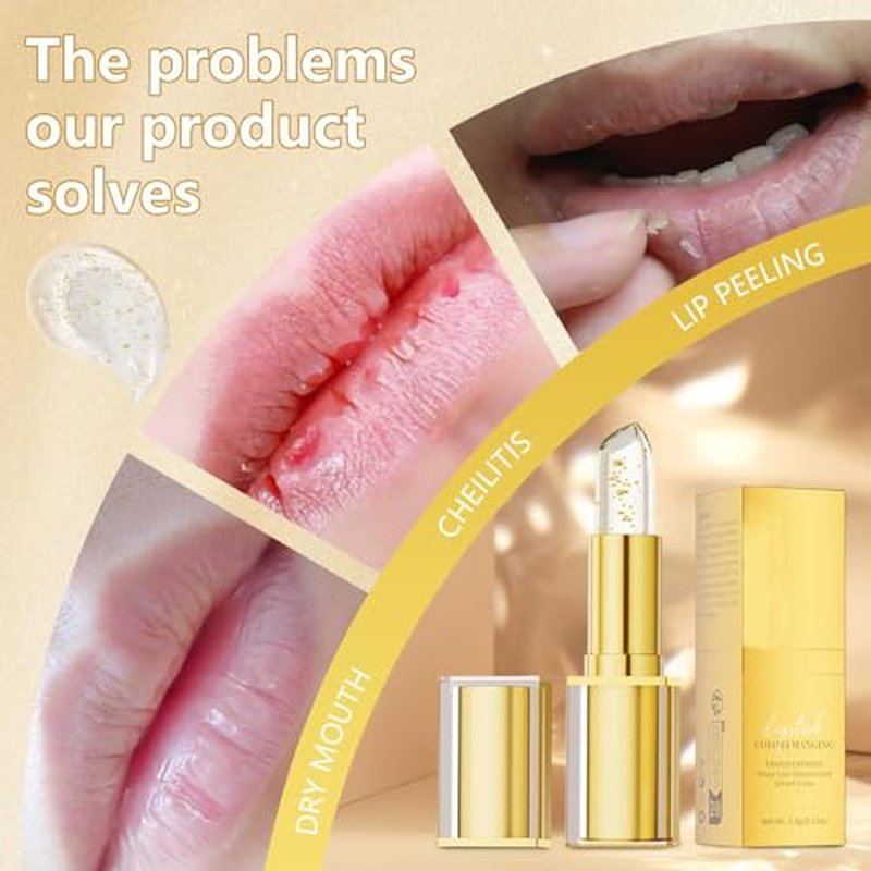 2pcs PH-Adjusting Lipstick - Color-Changing Hydrating Balm