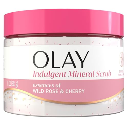 Olay Indulgent Mineral Scrub Body Exfoliator, 11 oz