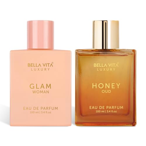 Bella Vita Luxury Perfume Duo - Glam & Honey Oud EDP, 100ml Each
