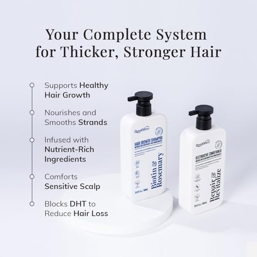 RootStim Hair Growth Shampoo & Conditioner Set - Biotin & Rosemary