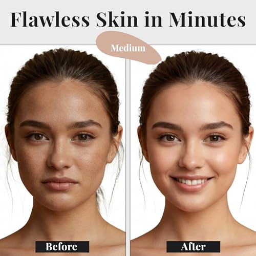 Jerome Alexander Self-Adjusting Foundation 2pc Set with Kabuki Brush