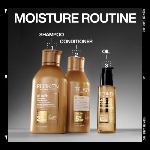Redken All Soft Argan-6 Oil Treatment | Deep Conditioning & Heat Protection