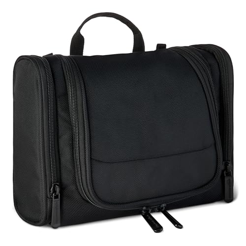 Amazon Essentials Hanging Toiletry Bag with Multiple Compartments