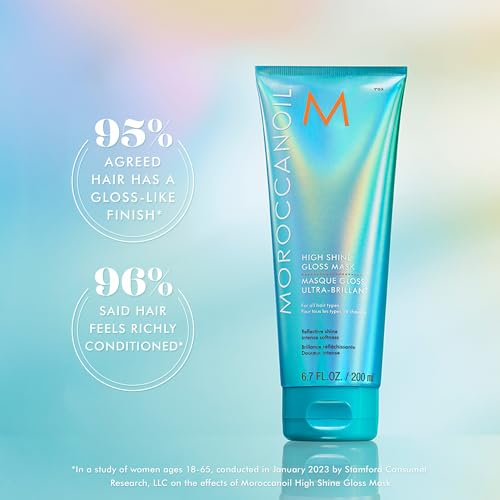 Moroccanoil High Shine Gloss Hair Mask 2.5oz - Instant Softness & Shine