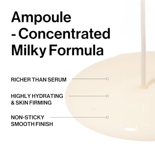 d'alba Piedmont White Truffle Intensive Volufiline Ampoule (1.01 Fl. Oz), Milky Serum, Skin Firming, Volufiline 50,000ppm, elasticity care and nourishment, Korean Skin Care