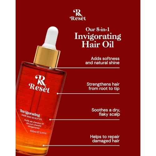 Hair Growth Oil | Natural Hair Regrowth Rosemary Oil for Hair Growth | Scalp & Hair Loss Treatment for Dry, Damaged Hair for Women & Men, 100 ml