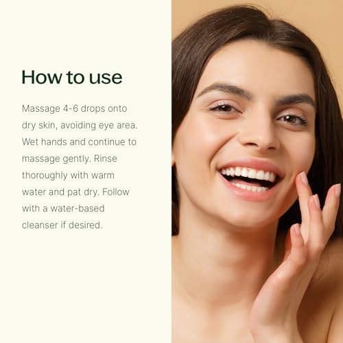 Plant Therapy Balancing Pre-Cleanse Oil 4 oz, Gentle Oil Facial Cleanser for Normal to Dry Skin, Removes Makeup, Dirt and Impurities