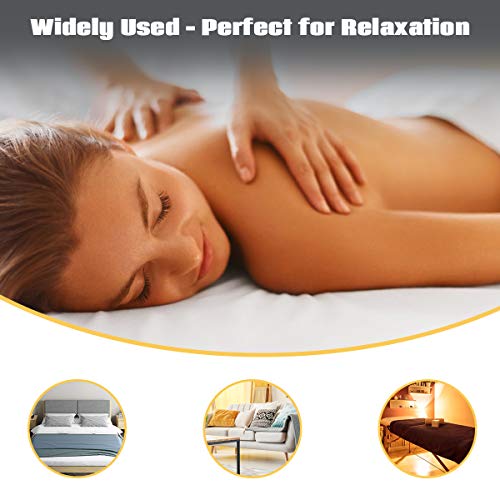 Giantex Heated Massage Table Warmer Pad - 5 Heat Settings, 71 x 30 Inches