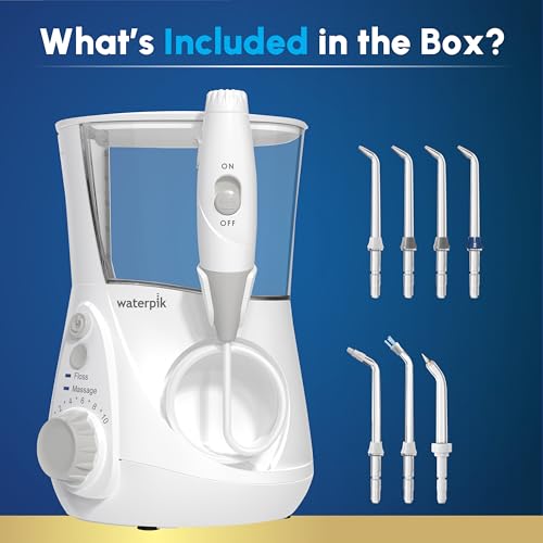 Waterpik Aquarius Water Flosser with 10 Settings & 7 Tips