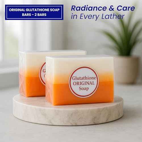 Relumins Glutathione Soap Bars - Holidays Deep Cleansing & Hydrating Soap for Smooth, Refreshed Skin - Gentle Exfoliating Formula for Face & Body - 2 x 150g Bars