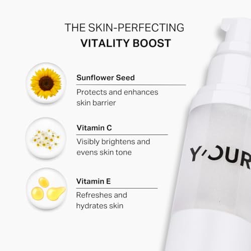 Y¡¯OUR Pore Minimizer Primer | All-Day Wear & Oil Control | Blurs Pores & Brightens Skin for a Smooth Photo Finish | 2-in-1 Protective Moisturizer & Makeup Base, Gifts for Women