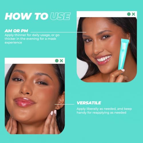 Vitamasques Sweet Mint Peptide Lip Butter Balm - Hydrating Korean Lip Treatment