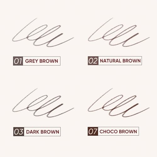 Judydoll Triangular Eyebrow Pencil - Choco Brown Dual-Ended Brow Pen