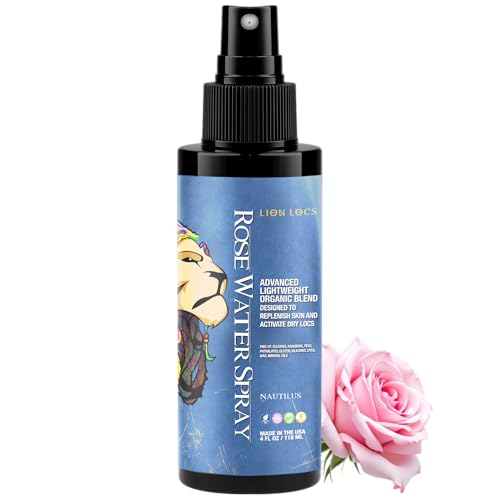 Lion Locs Rose Water Moisturizing Spray - 4oz