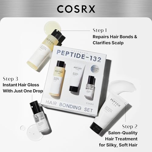 COSRX PEPTIDE 132 Hair Care Kit - Shampoo, Treatment & Serum