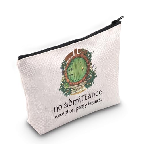 TSOTMO Movie Merchandise Zipper Cosmetic Bag Rings Movie Book Gift For Rings Fans (admittance)