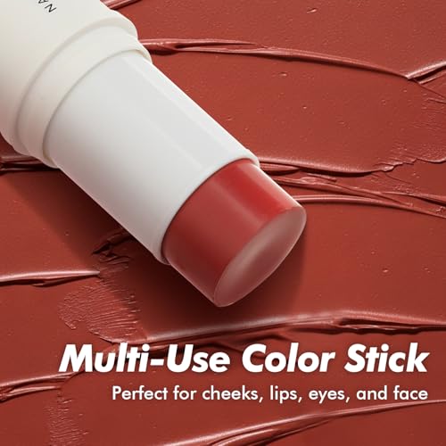 Natural Amor Blush Stick - Multi-Use Makeup for Cheeks, Lips & Eyes