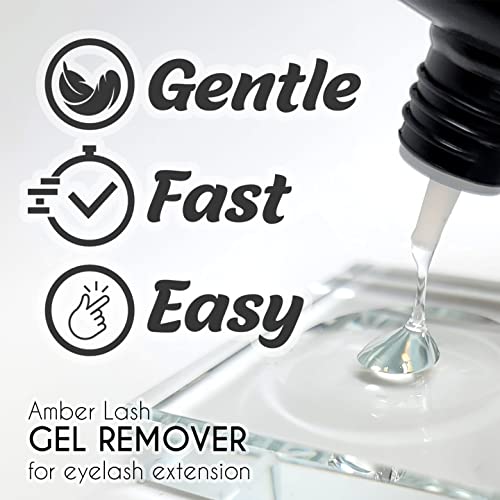 Amber Lash Safe Eyelash Extension Remover Gel 15ml