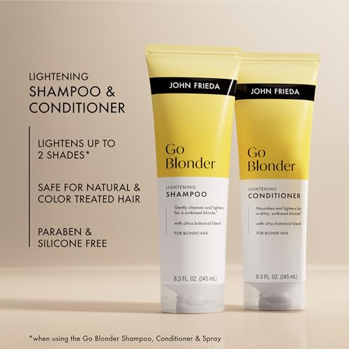 John Frieda Go Blonder Blonde Shampoo & Conditioner Set, 8.3 oz