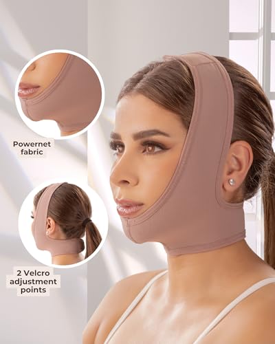 SHAPE CONCEPT Powernet Chin Strap - High Compression Face Lift Support