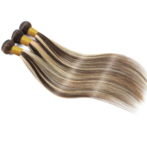 P4/613 Brazilian Hair Bundles Straight Ombre 20 22 24 Inch