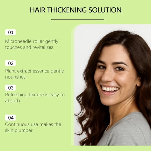 Hair Regrowth System with Biotin & Keratin - Thicker Hair