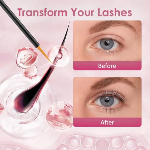 Lash Growth Serum - Thicker Fuller Lashes, Cruelty-Free, 5ml
