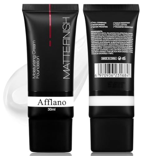 White Full Coverage Foundation Makeup – Waterproof, 30ml