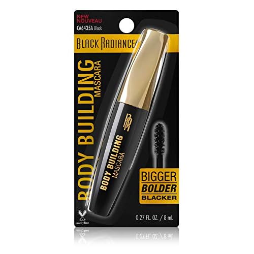 Black Radiance Body Building Mascara, Black, 1 Tube (Pack of 2)