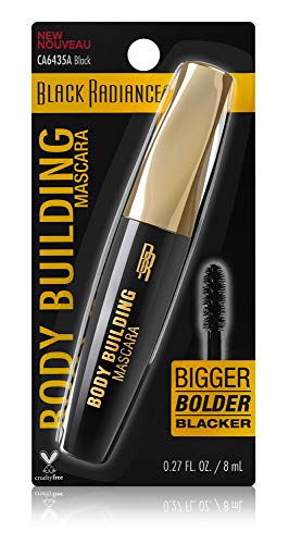 Black Radiance Body Building Mascara - Volumizing, Smudge-Proof (Pack of 2)