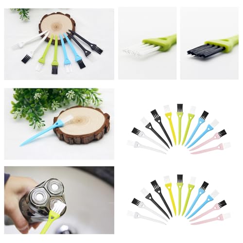 10 Pack Keyboard Cleaning Brushes Kit Mini Crevice Cleaning Brush Electric Shaver Cleaning Brushes Gaming Mouse Groove Gap Scraper Tools Electric Razor Brush Keyboard Cleaner for Small Space