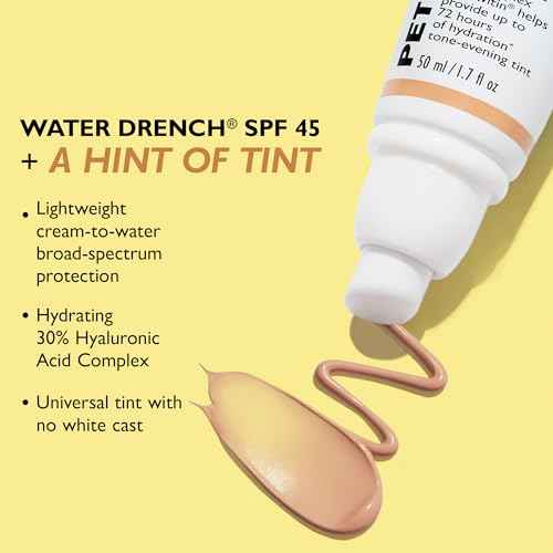 Peter Thomas Roth | Water Drench¢ç Broad Spectrum SPF 45 Hyaluronic Cloud Sheer Tint Moisturizer