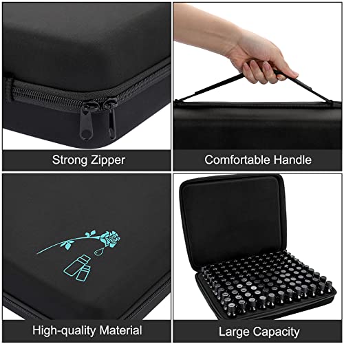 Hipiwe 120 Bottle Essential Oil Storage Carrying Case