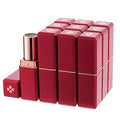 10Pcs Red Square Lipstick Tubes DIY Lip Balm Container