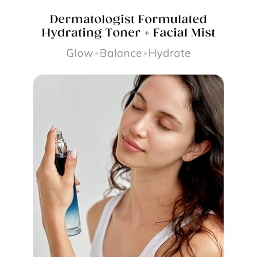 Kaplan MD Clarifying Toner ? Hydrating Face Mist with Hyaluronic Acid, Rosewater Face Mist Hydrating Spray & Witch Hazel ? Facial Toner Spray for Pore Refining, pH Balance & All Skin Types ? 3.4 fl oz