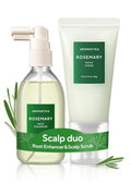 AROMATICA Rosemary Scalp Scrub & Hair Tonic Set for Dry Scalp