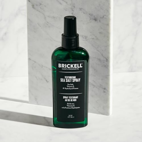Brickell Men's Sea Salt Spray for Beach Hair & Texture