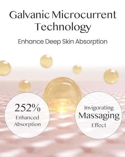 DOMINAS Galvanic Red LED Booster Microcurrent Facial Device