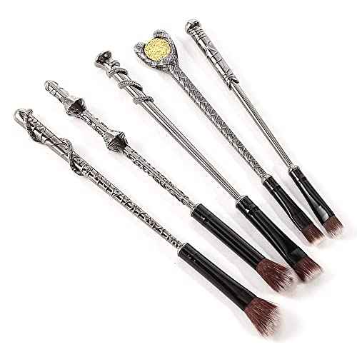 10 PCS Harry Gifts Makeup Brushes Wand Brushes Set for Foundation Blending Blush Concealer Eyebrow Face Powder Potter