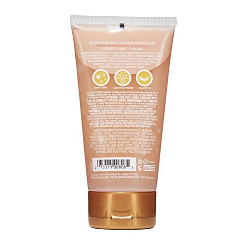 Tree Hut Pineapple & Papaya Brightening Face Scrub, Exfoliating AHA - 7.4 oz