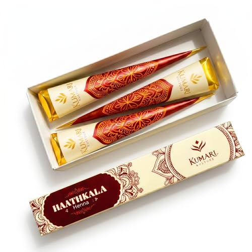 Henna Paste Cones for Hair Color - 100% Pure, Tea Tree Oil