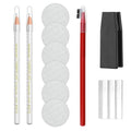 Waterproof Microblading Eyebrow Pencil Set with Mapping & Trimmers