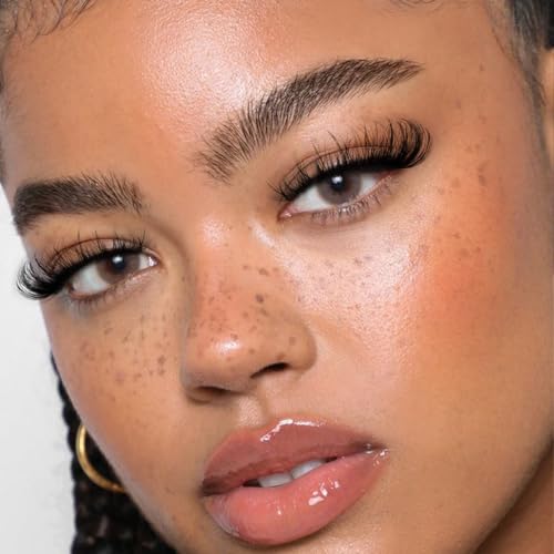 Kiromiro 6D Wispy Mink Lashes 17mm Fluffy Cat Eye